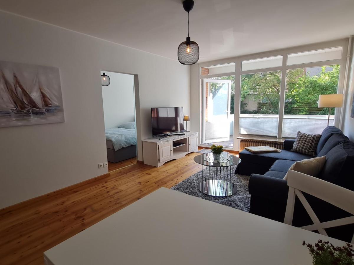 Wohnung Fleethoern - Zentral, Ruhig, Mit Parkplatz Und Balkon Kiel Kültér fotó
